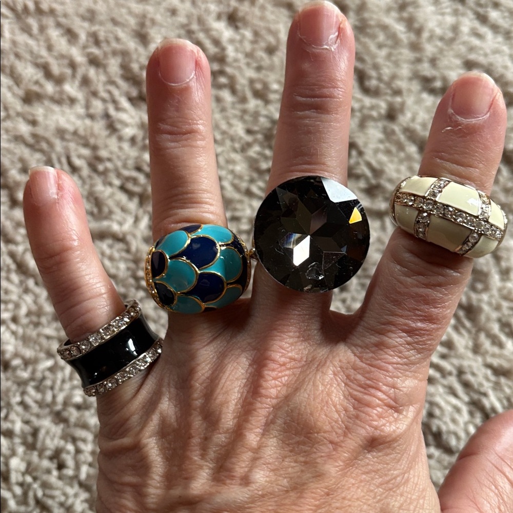 Lot of 15 Statement Rings - Picture 4 of 6